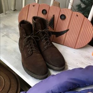 Adam Derrick To Boot Mens Brown Suede Boots 10